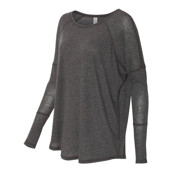 Alternative Women's Gauze Ramble Long Sleeve Raglan Tunic - Alternative Women's Gauze Ramble Long Sleeve Raglan Tunic - Image 2 of 15