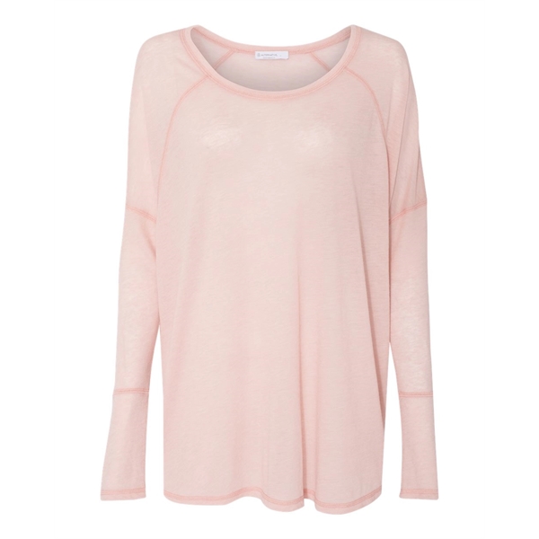 Alternative Women's Gauze Ramble Long Sleeve Raglan Tunic - Alternative Women's Gauze Ramble Long Sleeve Raglan Tunic - Image 7 of 15