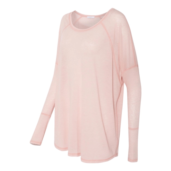 Alternative Women's Gauze Ramble Long Sleeve Raglan Tunic - Alternative Women's Gauze Ramble Long Sleeve Raglan Tunic - Image 8 of 15