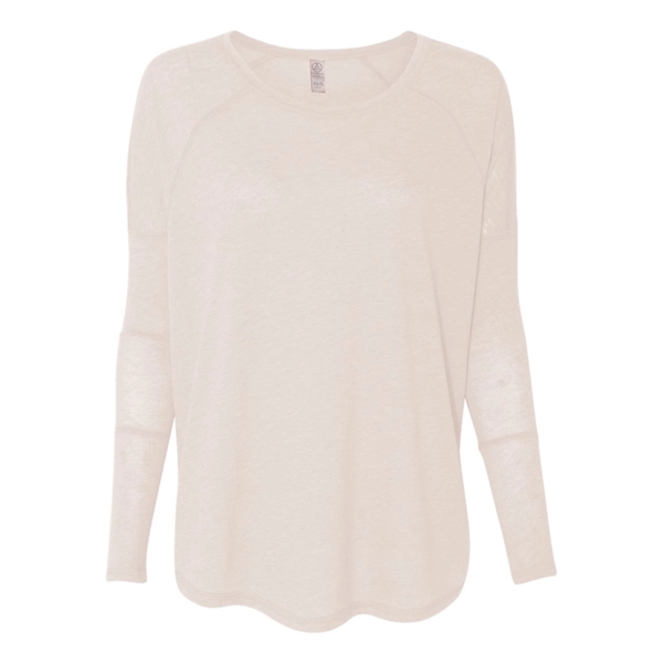 Alternative Women's Gauze Ramble Long Sleeve Raglan Tunic - Alternative Women's Gauze Ramble Long Sleeve Raglan Tunic - Image 13 of 15
