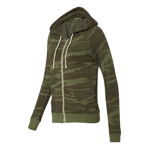 Alternative Women's Adrian Eco-Fleece Full-Zip Hoodie - Alternative Women's Adrian Eco-Fleece Full-Zip Hoodie - Image 5 of 49