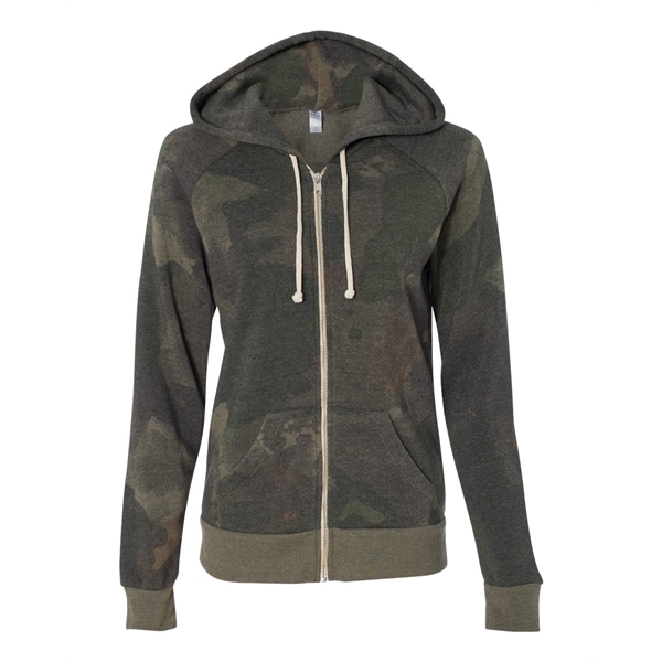 Alternative Women's Adrian Eco-Fleece Full-Zip Hoodie - Alternative Women's Adrian Eco-Fleece Full-Zip Hoodie - Image 7 of 49