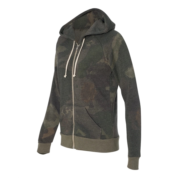 Alternative Women's Adrian Eco-Fleece Full-Zip Hoodie - Alternative Women's Adrian Eco-Fleece Full-Zip Hoodie - Image 8 of 49