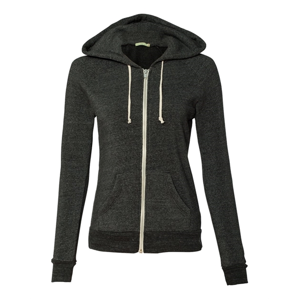 Alternative Women's Adrian Eco-Fleece Full-Zip Hoodie - Alternative Women's Adrian Eco-Fleece Full-Zip Hoodie - Image 10 of 49