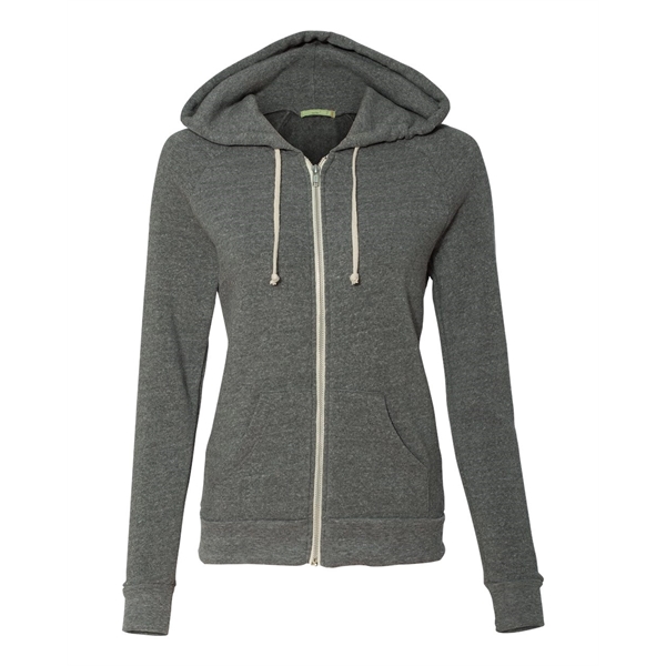 Alternative Women's Adrian Eco-Fleece Full-Zip Hoodie - Alternative Women's Adrian Eco-Fleece Full-Zip Hoodie - Image 13 of 49