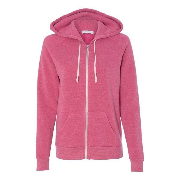 Alternative Women's Adrian Eco-Fleece Full-Zip Hoodie - Alternative Women's Adrian Eco-Fleece Full-Zip Hoodie - Image 22 of 49