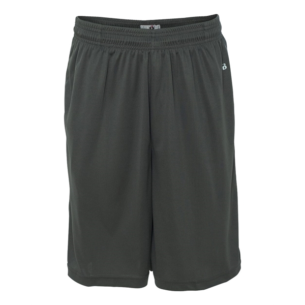 Badger B-Core 10" Shorts with Pockets - Badger B-Core 10" Shorts with Pockets - Image 16 of 42