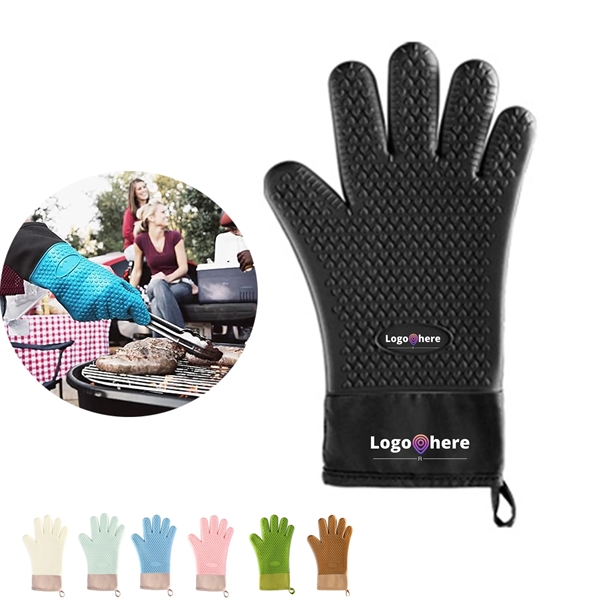 Silicone Cooking Gloves - Silicone Cooking Gloves - Image 0 of 2