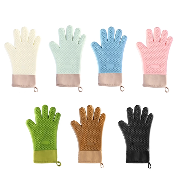 Silicone Cooking Gloves - Silicone Cooking Gloves - Image 1 of 2