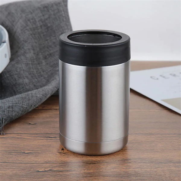 12 Oz. Can Cooler Double Wall Beverage Holder Bottle Sleeve - 12 Oz. Can Cooler Double Wall Beverage Holder Bottle Sleeve - Image 4 of 6