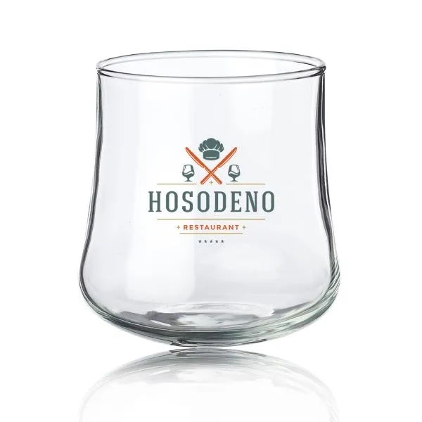 11 oz. Rose Bud Stemless Glasses - 11 oz. Rose Bud Stemless Glasses - Image 1 of 2