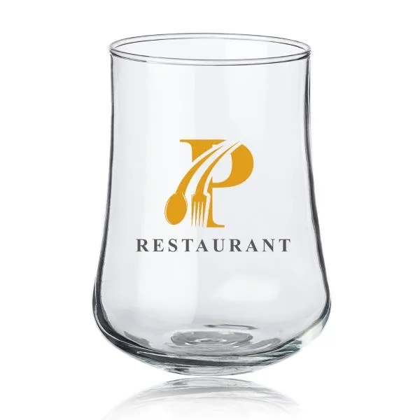 15 oz. Rose Bud Stemless Glasses - 15 oz. Rose Bud Stemless Glasses - Image 1 of 8