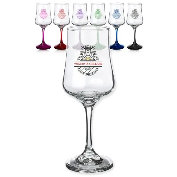12 oz. Bolonia Wine Glasses - 12 oz. Bolonia Wine Glasses - Image 0 of 14