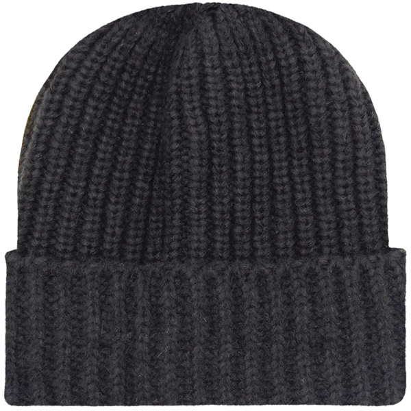 Premium Knitted Cuffed Winter Beanie - Premium Knitted Cuffed Winter Beanie - Image 4 of 18