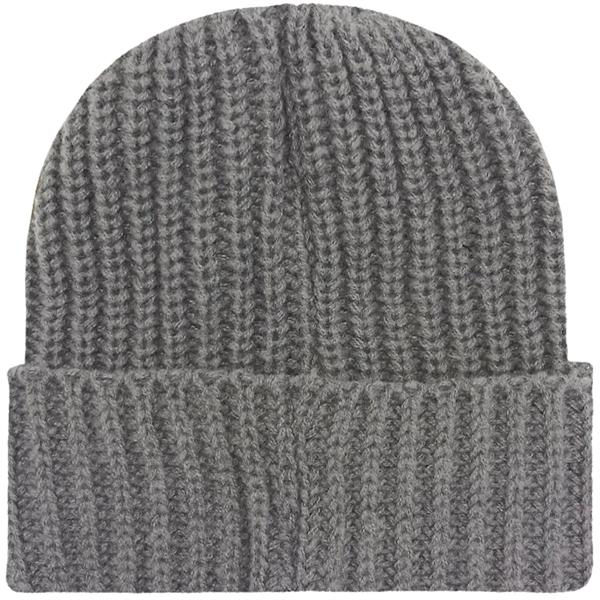 Premium Knitted Cuffed Winter Beanie - Premium Knitted Cuffed Winter Beanie - Image 2 of 18