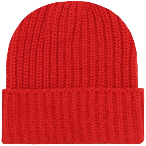 Premium Knitted Cuffed Winter Beanie - Premium Knitted Cuffed Winter Beanie - Image 7 of 18