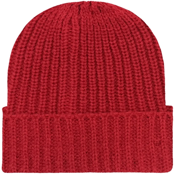 Premium Knitted Cuffed Winter Beanie - Premium Knitted Cuffed Winter Beanie - Image 9 of 18