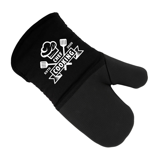 Cotton Neoprene Oven Mitt - Cotton Neoprene Oven Mitt - Image 1 of 3