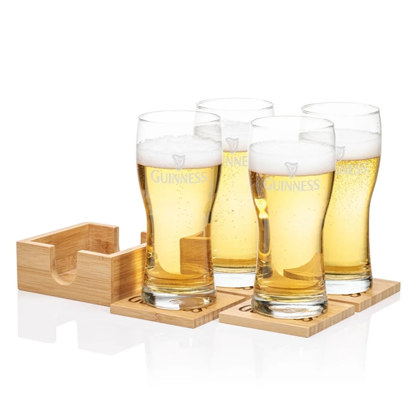 Bamboo Coaster Gift Set - Salzburg