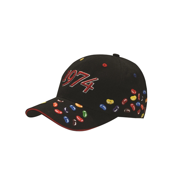 Brushed Heavy Cotton with Jelly Bean Embroidery - Brushed Heavy Cotton with Jelly Bean Embroidery - Image 0 of 0