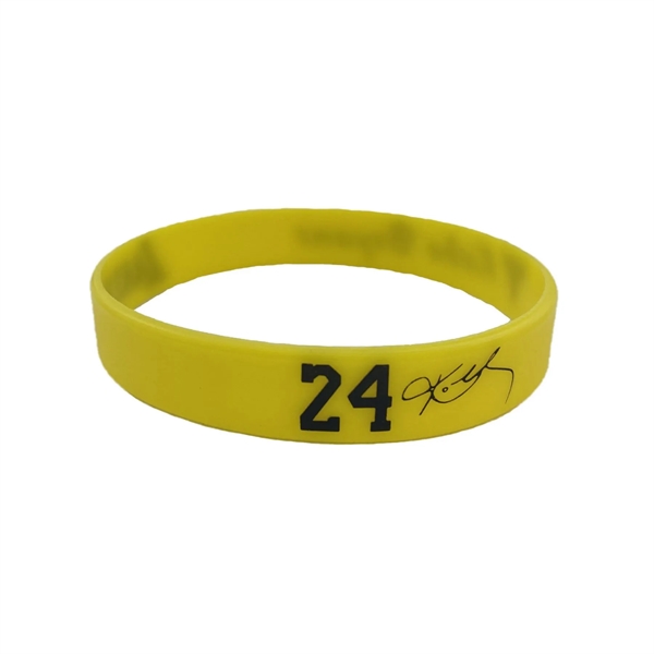 Printed Silicone Bracelet Wristband - Printed Silicone Bracelet Wristband - Image 1 of 4