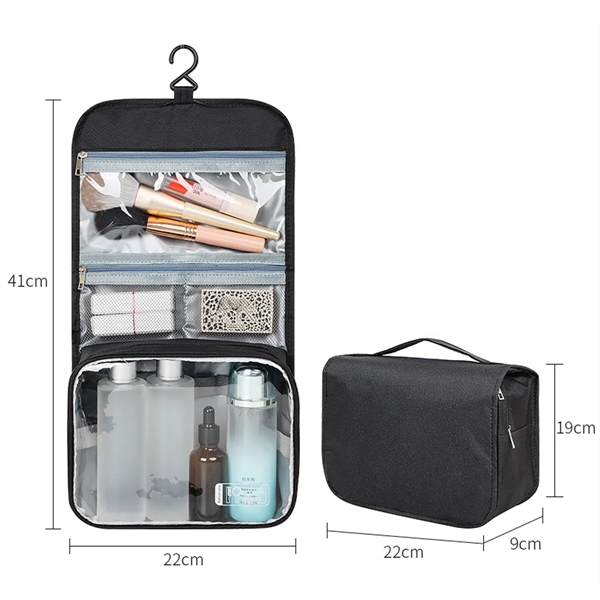 Large Capacity Hanging Toiletry Bag - Large Capacity Hanging Toiletry Bag - Image 2 of 6