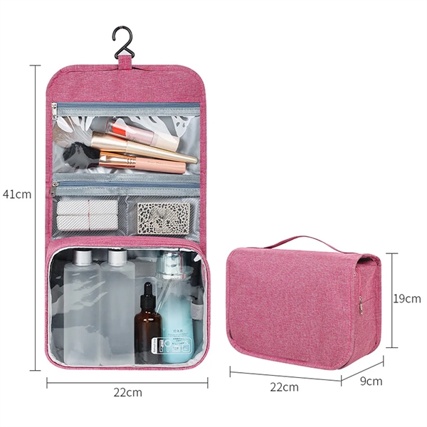 Large Capacity Hanging Toiletry Bag - Large Capacity Hanging Toiletry Bag - Image 3 of 6