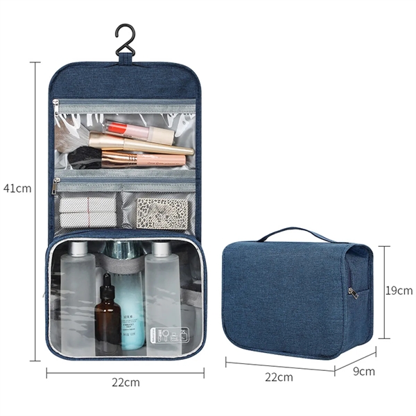 Large Capacity Hanging Toiletry Bag - Large Capacity Hanging Toiletry Bag - Image 5 of 6