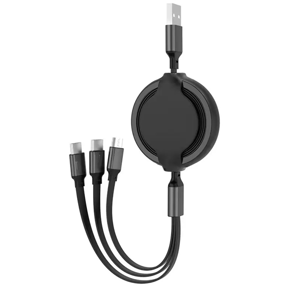 3-In-1 Multi Retractable Charging Cable - 3-In-1 Multi Retractable Charging Cable - Image 7 of 9