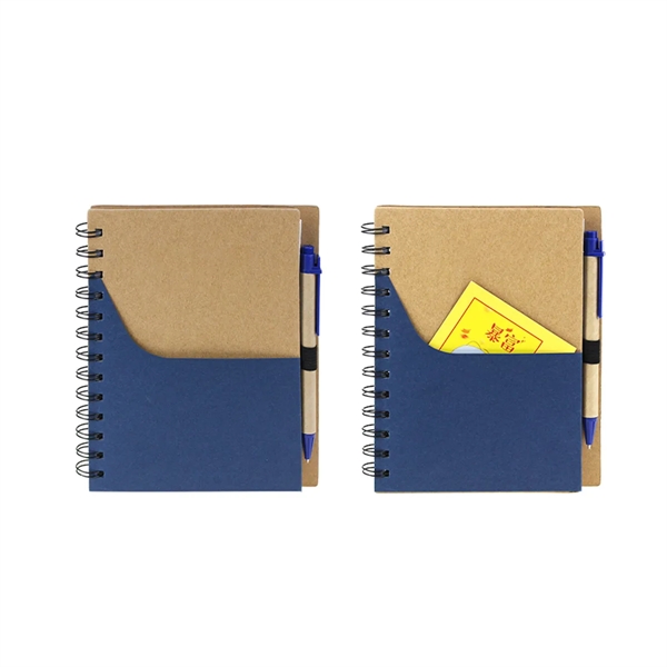 Tide Pocket Notebook with Grip Pen - Tide Pocket Notebook with Grip Pen - Image 1 of 2