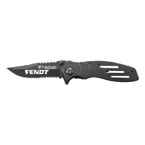 Smith & Wesson® Extreme OPS Pocket Knife - Smith & Wesson® Extreme OPS Pocket Knife - Image 0 of 3
