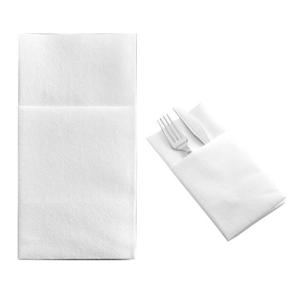 Full Color Pocket Dinner Napkin - Full Color Pocket Dinner Napkin - Image 1 of 2