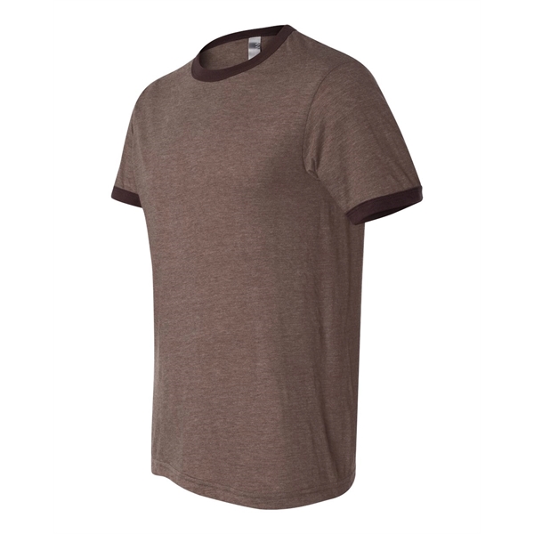 BELLA + CANVAS Jersey Heather Ringer Tee - BELLA + CANVAS Jersey Heather Ringer Tee - Image 11 of 51