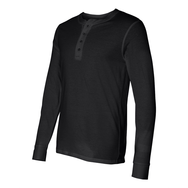 BELLA + CANVAS Jersey Henley - BELLA + CANVAS Jersey Henley - Image 2 of 27