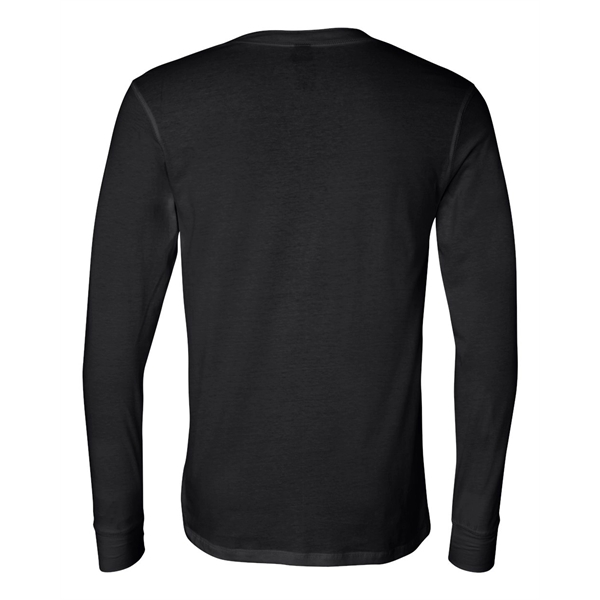 BELLA + CANVAS Jersey Henley - BELLA + CANVAS Jersey Henley - Image 3 of 27