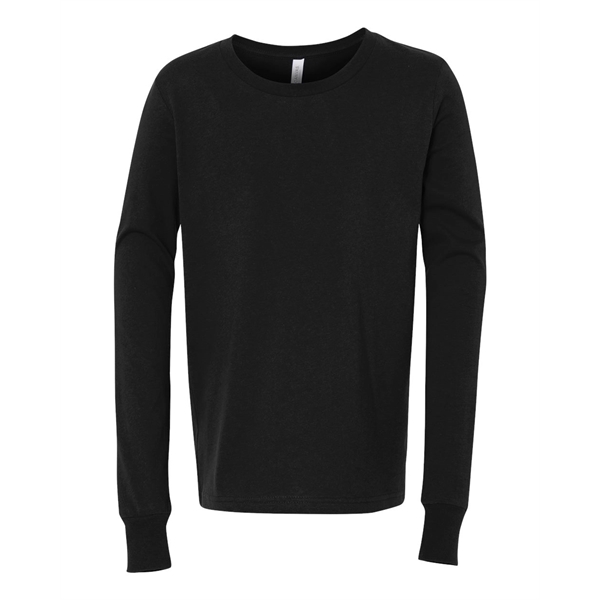 BELLA + CANVAS Youth Jersey Long Sleeve Tee - BELLA + CANVAS Youth Jersey Long Sleeve Tee - Image 5 of 54