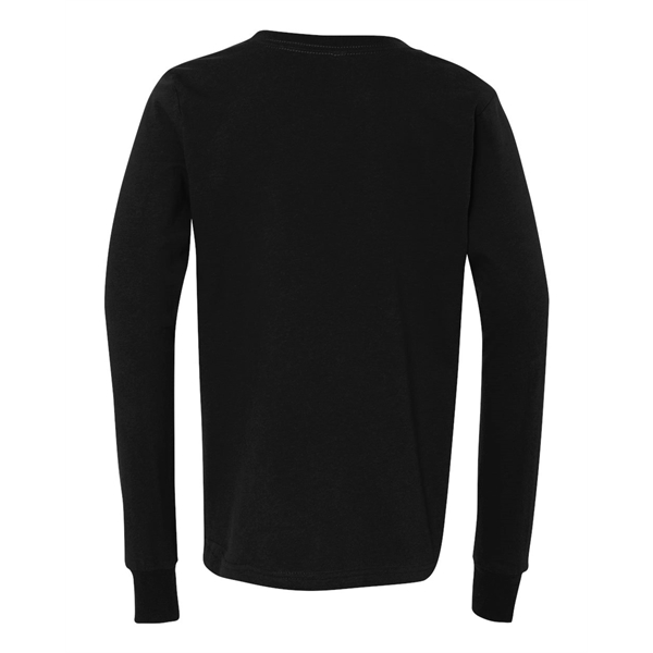 BELLA + CANVAS Youth Jersey Long Sleeve Tee - BELLA + CANVAS Youth Jersey Long Sleeve Tee - Image 6 of 54