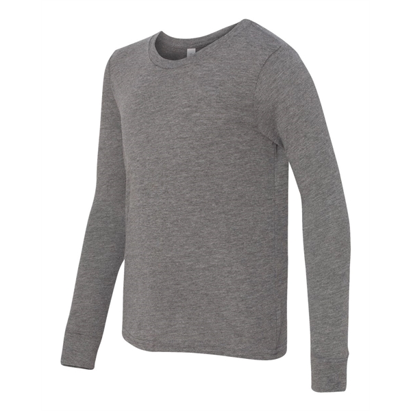 BELLA + CANVAS Youth Jersey Long Sleeve Tee - BELLA + CANVAS Youth Jersey Long Sleeve Tee - Image 7 of 54