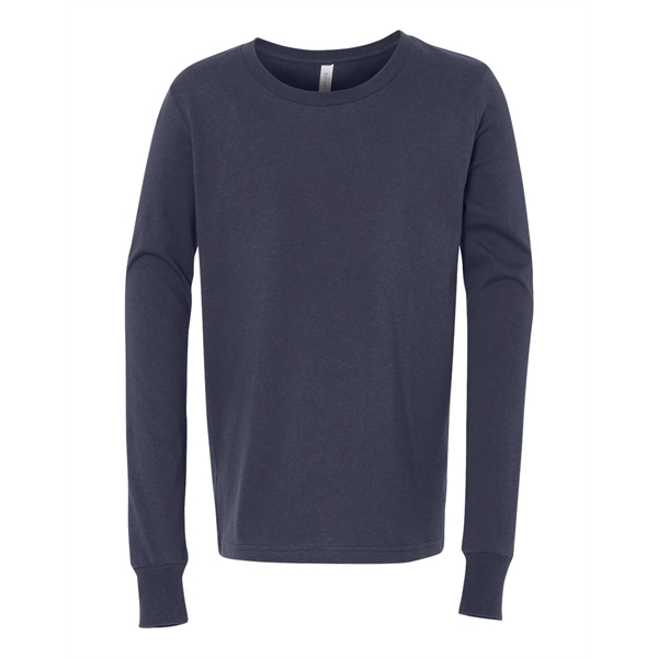 BELLA + CANVAS Youth Jersey Long Sleeve Tee - BELLA + CANVAS Youth Jersey Long Sleeve Tee - Image 9 of 54