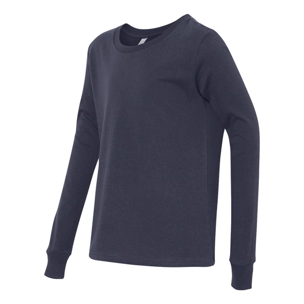 BELLA + CANVAS Youth Jersey Long Sleeve Tee - BELLA + CANVAS Youth Jersey Long Sleeve Tee - Image 10 of 54