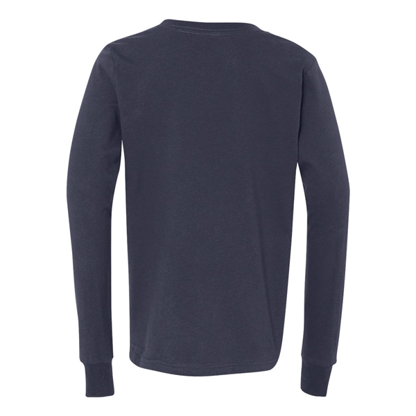 BELLA + CANVAS Youth Jersey Long Sleeve Tee - BELLA + CANVAS Youth Jersey Long Sleeve Tee - Image 11 of 54