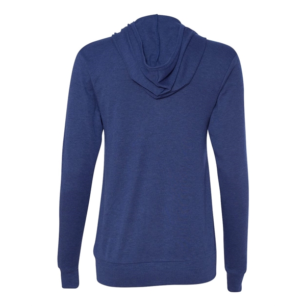 BELLA + CANVAS Triblend Lightweight Full-Zip Hooded Long ... - BELLA + CANVAS Triblend Lightweight Full-Zip Hooded Long ... - Image 14 of 33