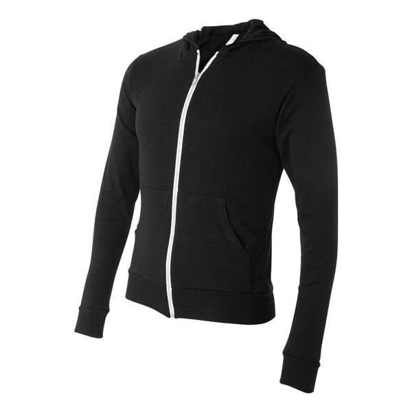 BELLA + CANVAS Triblend Lightweight Full-Zip Hooded Long ... - BELLA + CANVAS Triblend Lightweight Full-Zip Hooded Long ... - Image 19 of 33