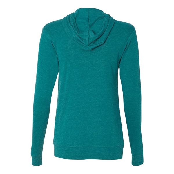 BELLA + CANVAS Triblend Lightweight Full-Zip Hooded Long ... - BELLA + CANVAS Triblend Lightweight Full-Zip Hooded Long ... - Image 26 of 33