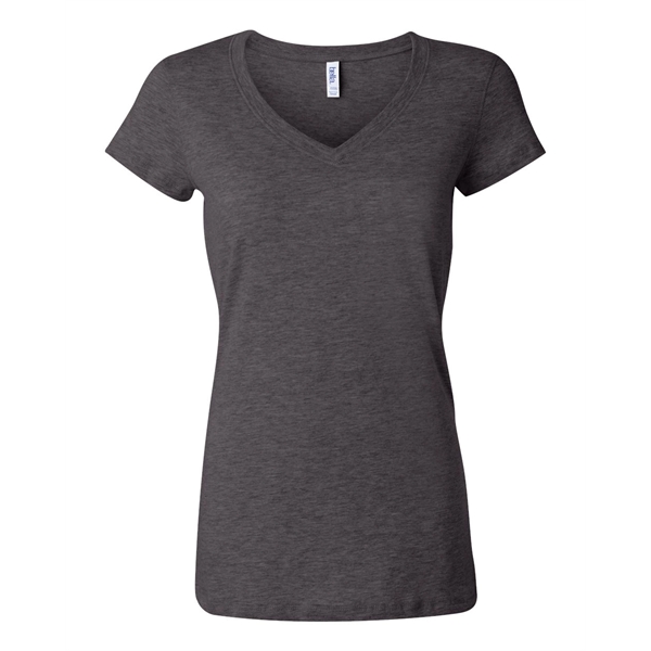 BELLA + CANVAS Women's Jersey V-Neck Tee - BELLA + CANVAS Women's Jersey V-Neck Tee - Image 11 of 42