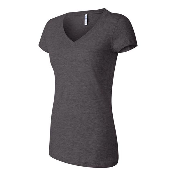 BELLA + CANVAS Women's Jersey V-Neck Tee - BELLA + CANVAS Women's Jersey V-Neck Tee - Image 12 of 42