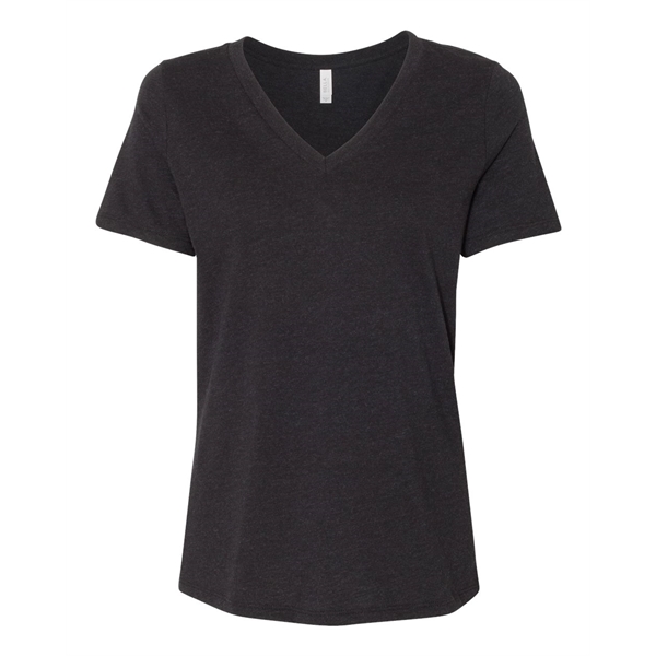 BELLA + CANVAS Women's Relaxed Jersey V-Neck Tee - BELLA + CANVAS Women's Relaxed Jersey V-Neck Tee - Image 13 of 100