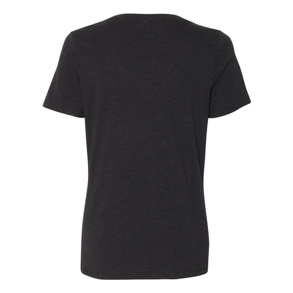 BELLA + CANVAS Women's Relaxed Jersey V-Neck Tee - BELLA + CANVAS Women's Relaxed Jersey V-Neck Tee - Image 14 of 100