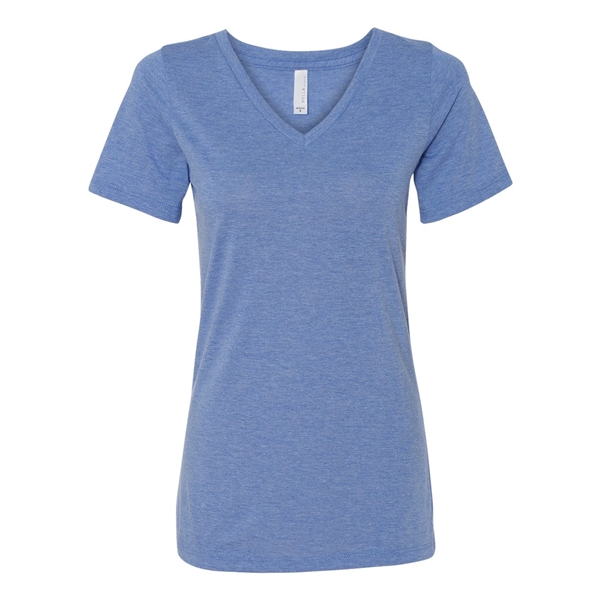 BELLA + CANVAS Women's Relaxed Jersey V-Neck Tee - BELLA + CANVAS Women's Relaxed Jersey V-Neck Tee - Image 15 of 100