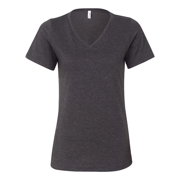 BELLA + CANVAS Women's Relaxed Jersey V-Neck Tee - BELLA + CANVAS Women's Relaxed Jersey V-Neck Tee - Image 18 of 100